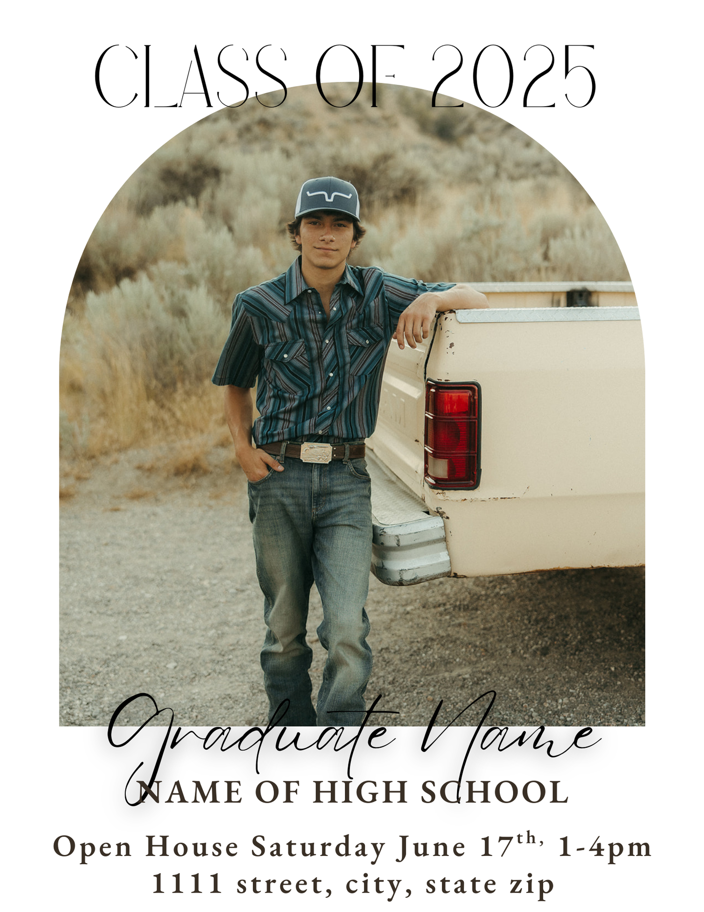 Graduation Photo Magnets