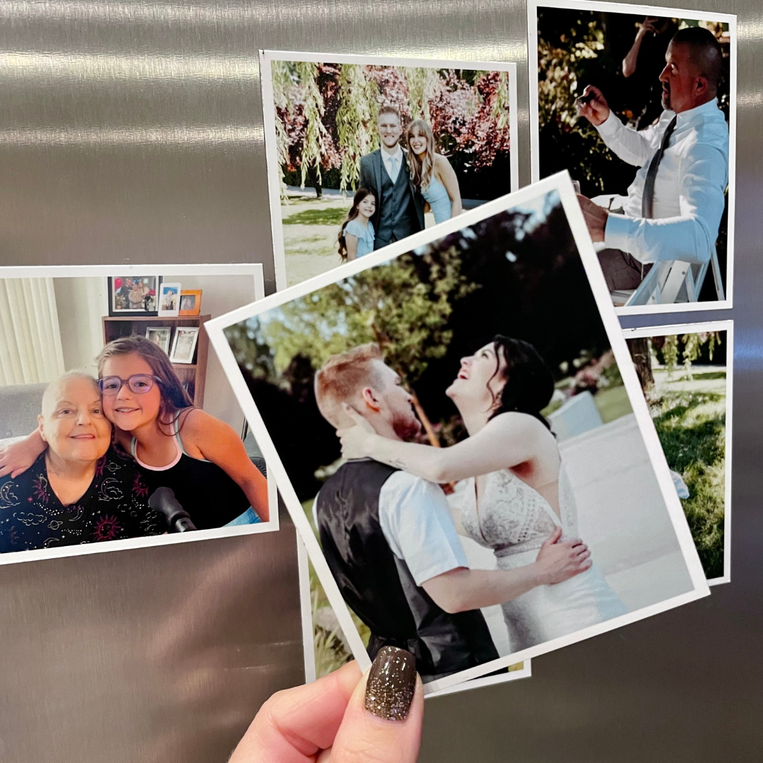 Tap + Link Photo Magnets