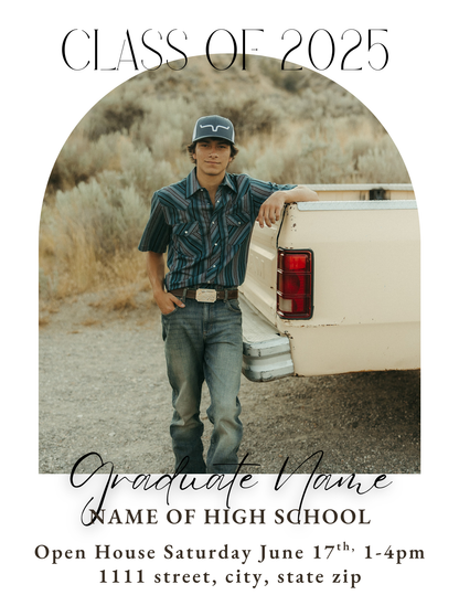 Graduation Photo Magnets